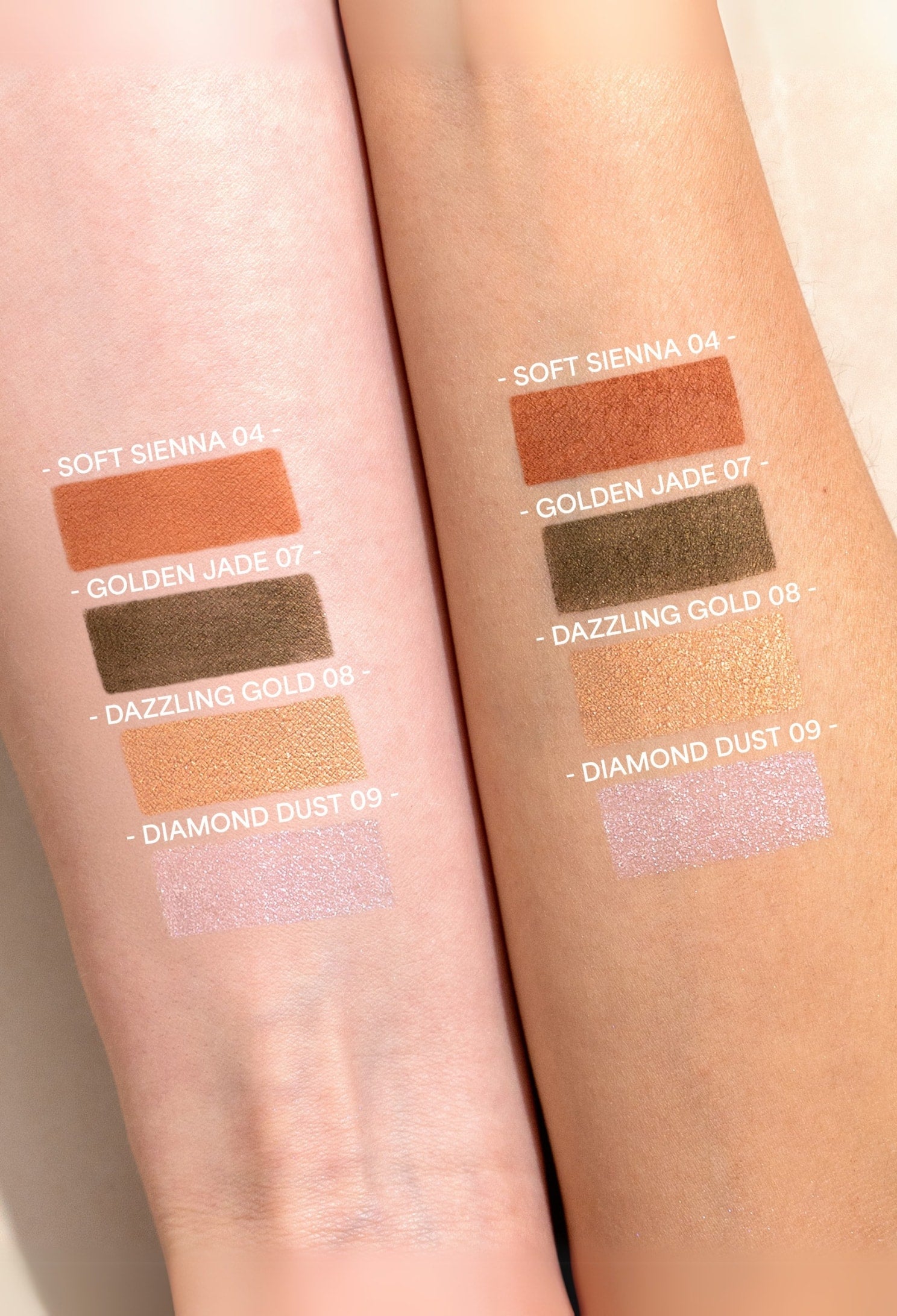 Signature Colour Eyeshadow -Dazzling Gold 08-