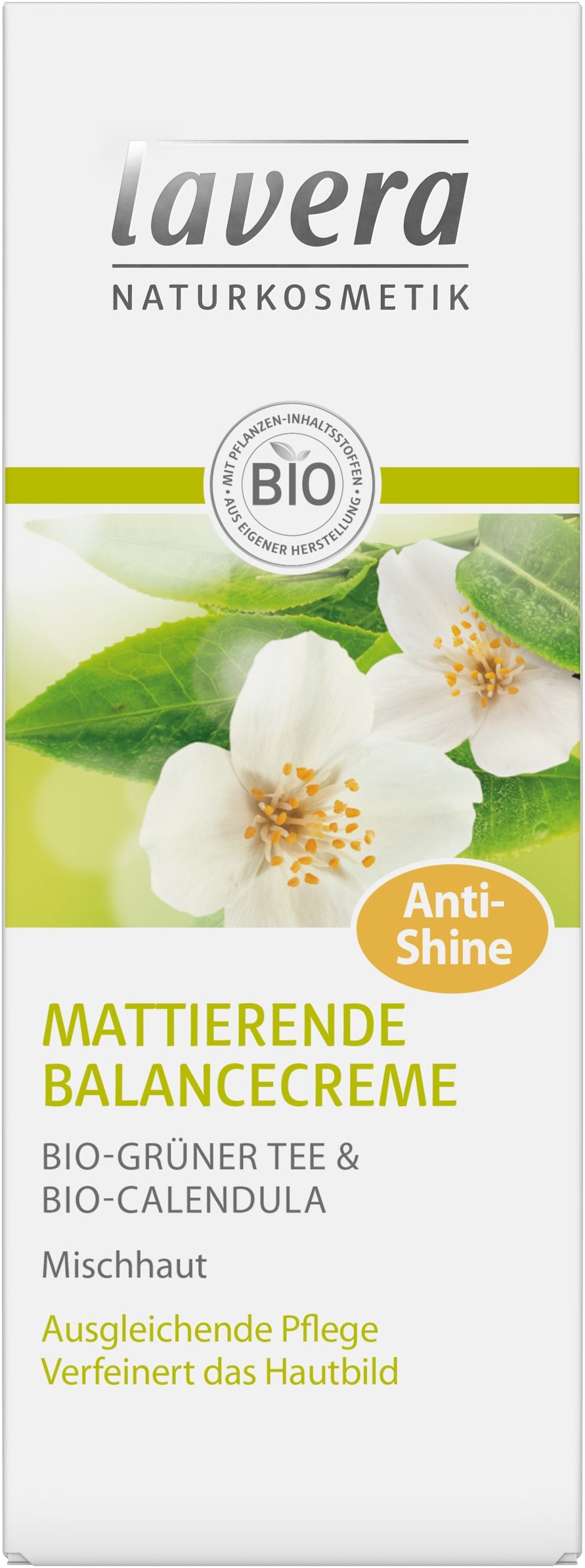 Mattierende Balancecreme Grüner Tee
