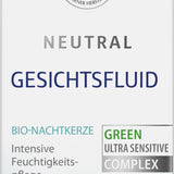 Neutral Gesichtsfluid