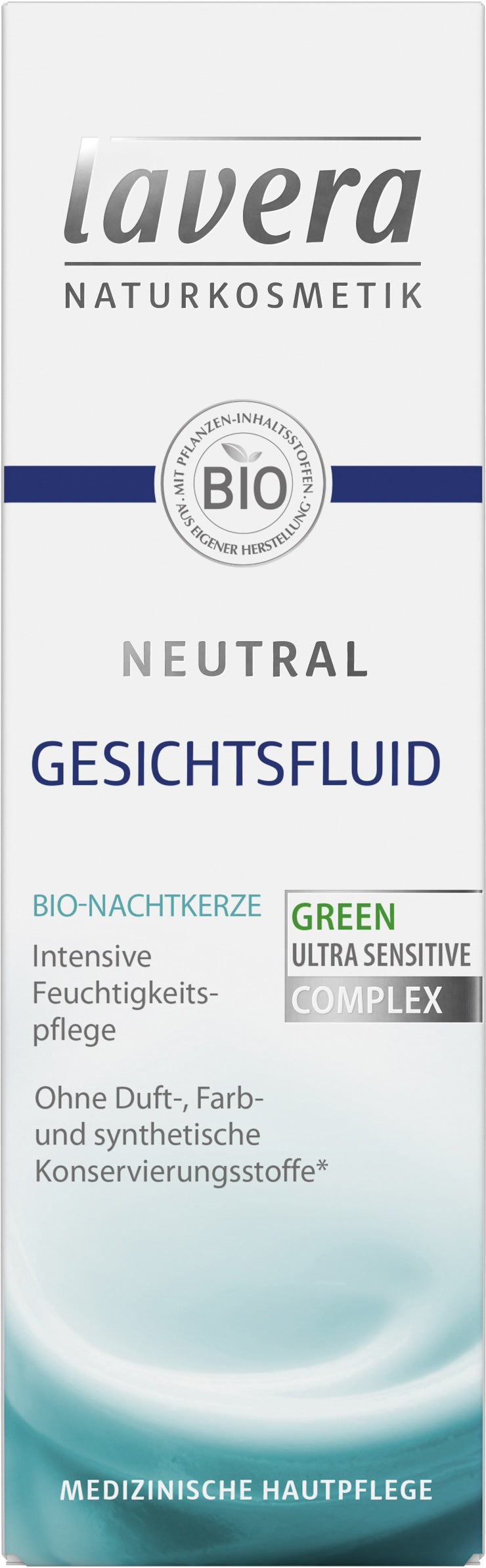Neutral Gesichtsfluid
