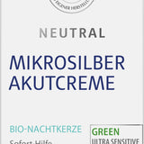 Neutral krem z mikrosrebrem – akut