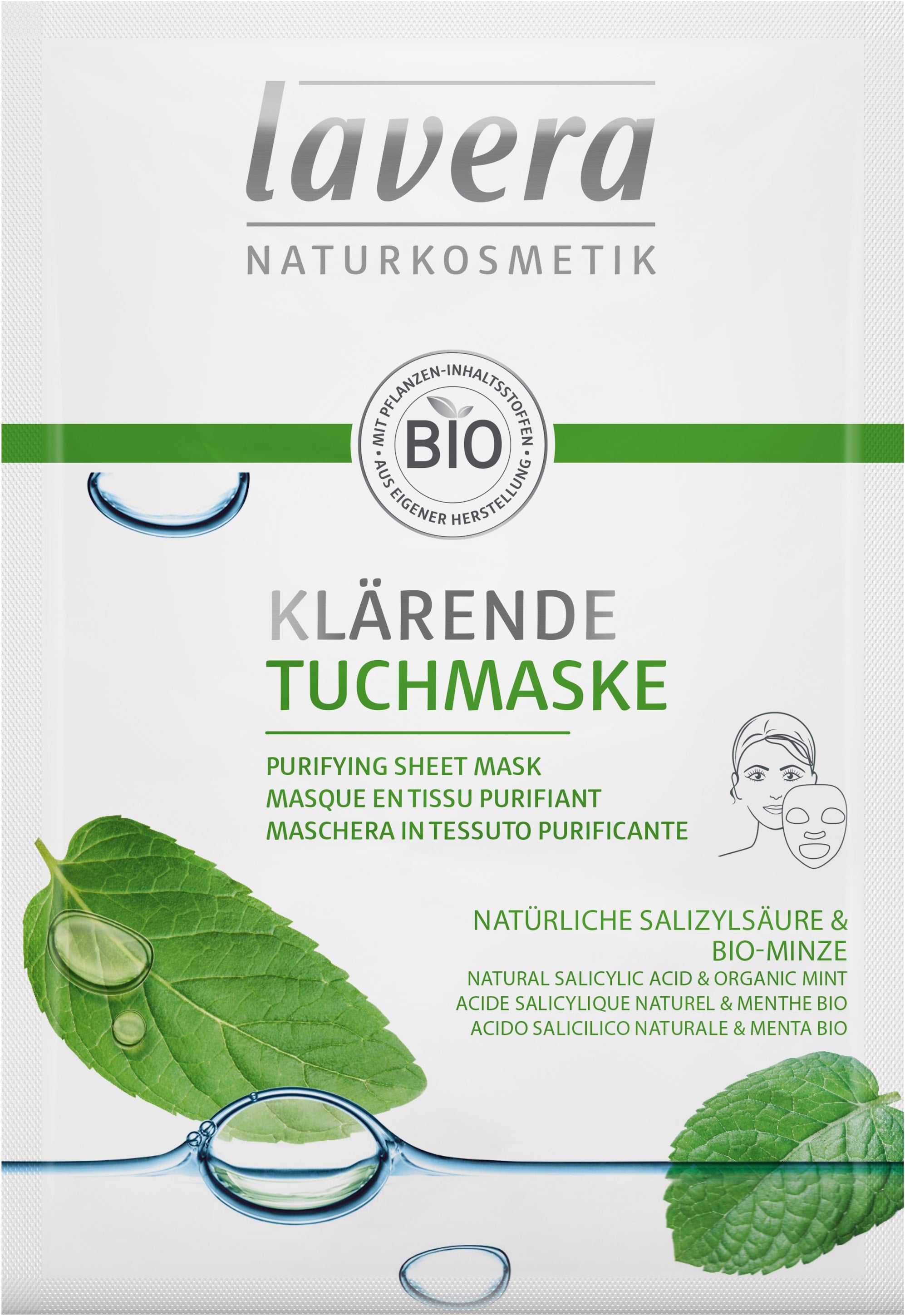 Klärende Tuchmaske