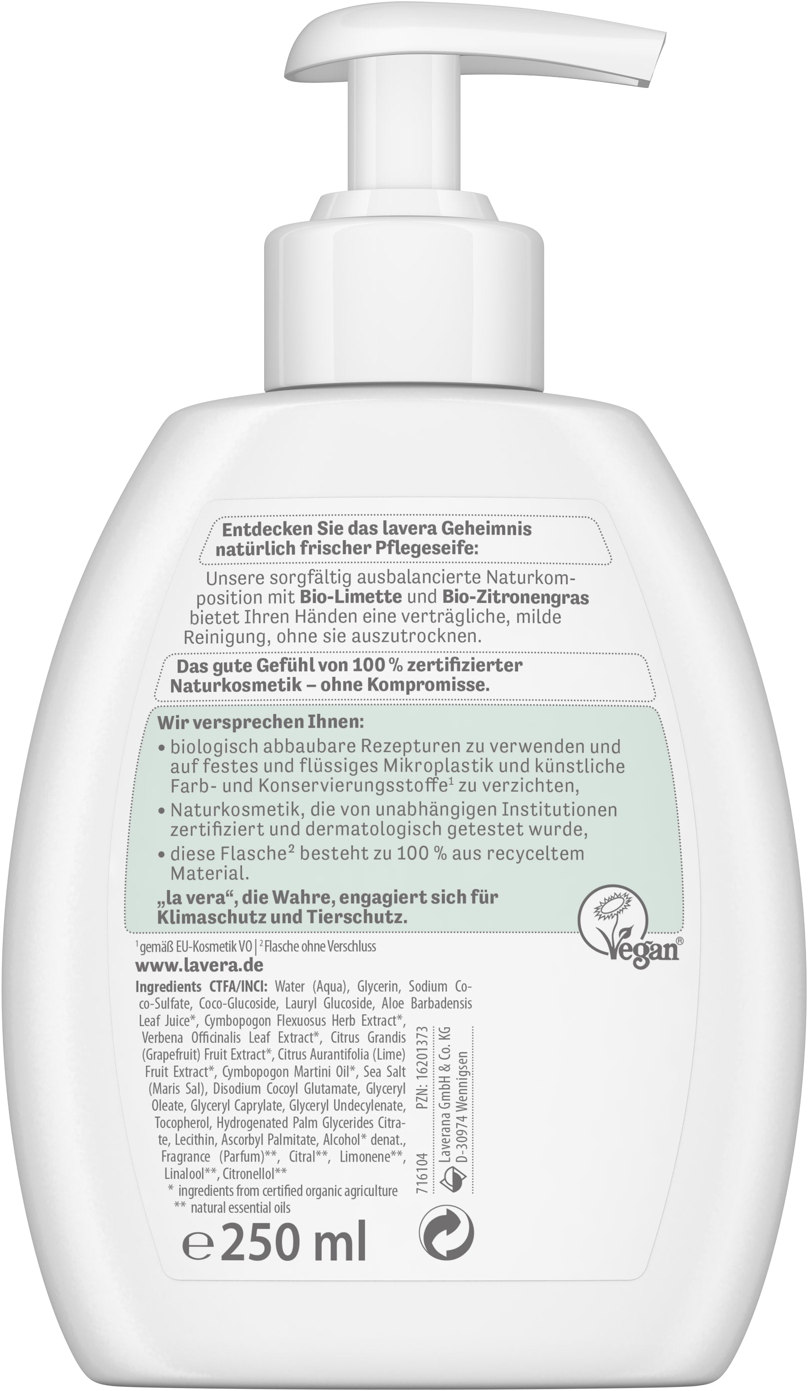 Frische Pflegeseife