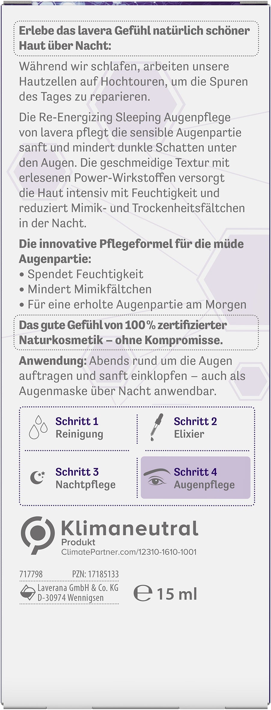 Re-Energizing Sleeping Augenpflege (MHD 01.02.2026)