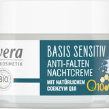 basis sensitiv przeciwzmarszczkowy krem na noc Q10