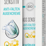basis sensitiv przeciwzmarszczkowy krem pod oczy Q10