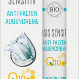 basis sensitiv przeciwzmarszczkowy krem pod oczy Q10