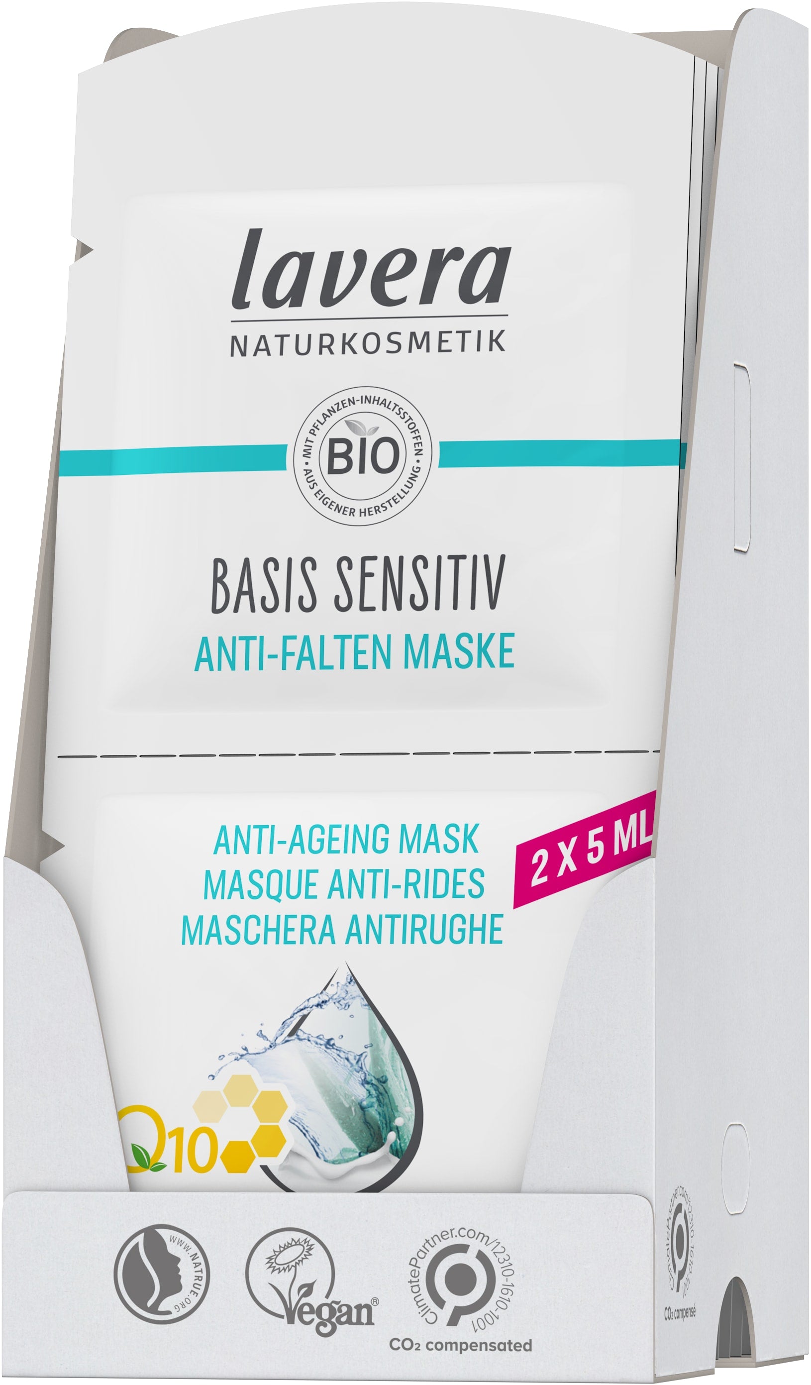 basis sensitiv Anti-Falten Maske Q10