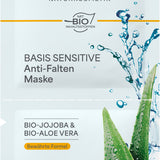 basis sensitive przeciwzmarszczkowa maseczka Q10