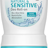 Deo Roll-on basis sensitive NATURAL & SENSITIVE