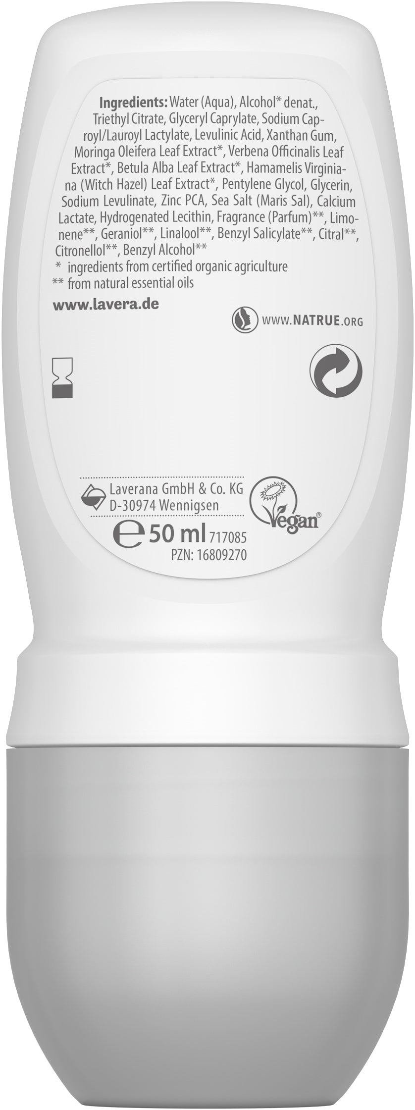 Deo Roll-on NATURAL & INVISIBLE