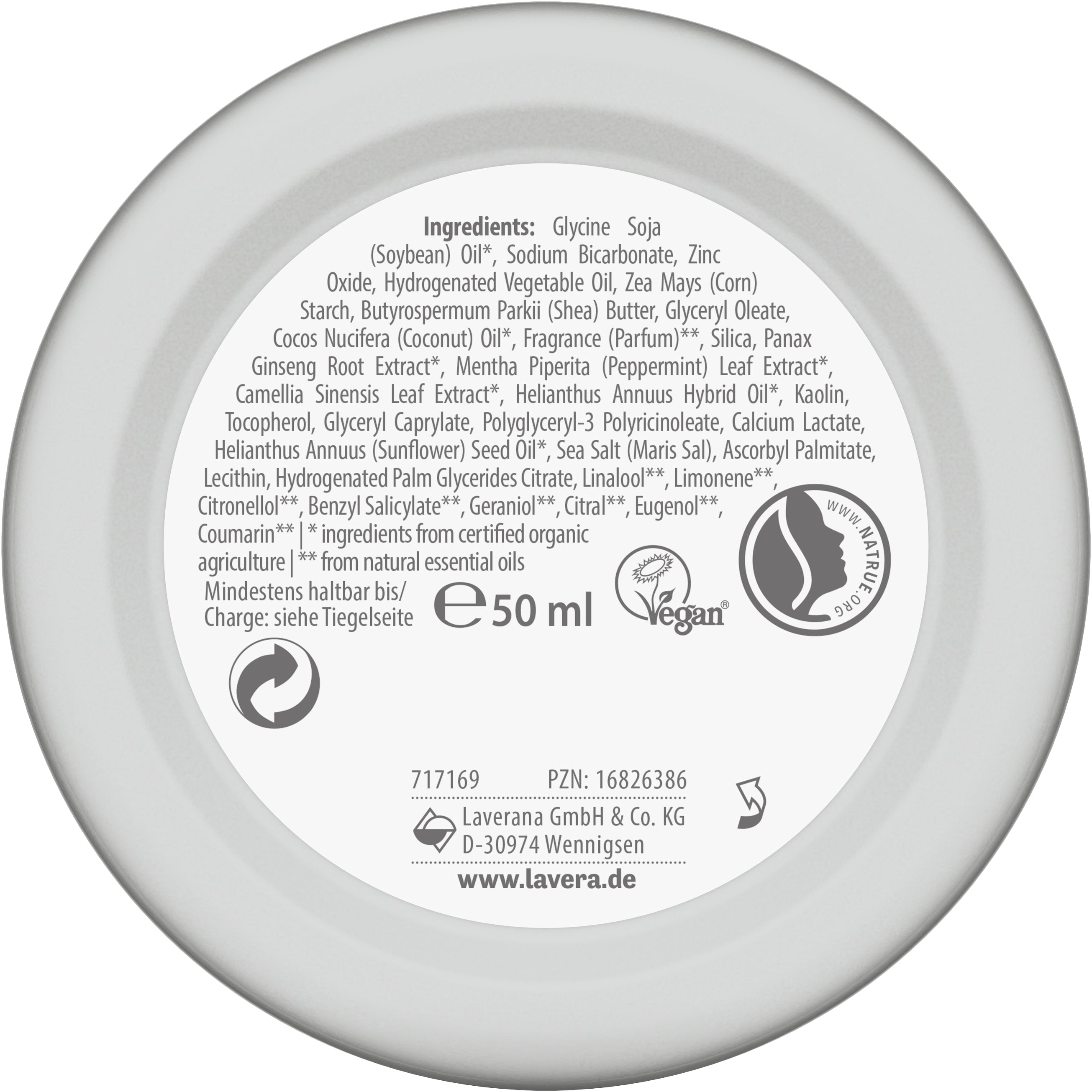 Deo Creme NATURAL & STRONG