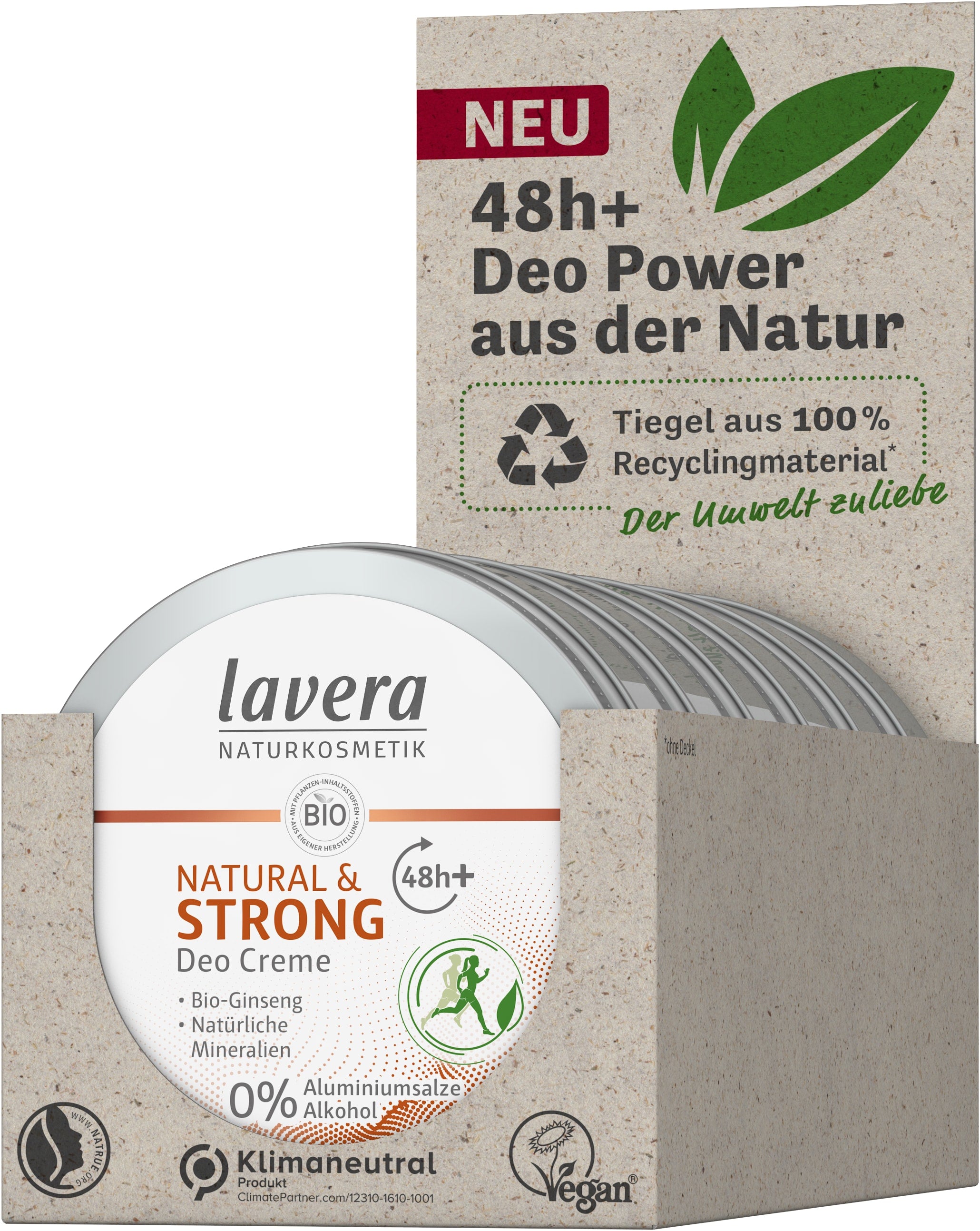 Deo Creme NATURAL & STRONG