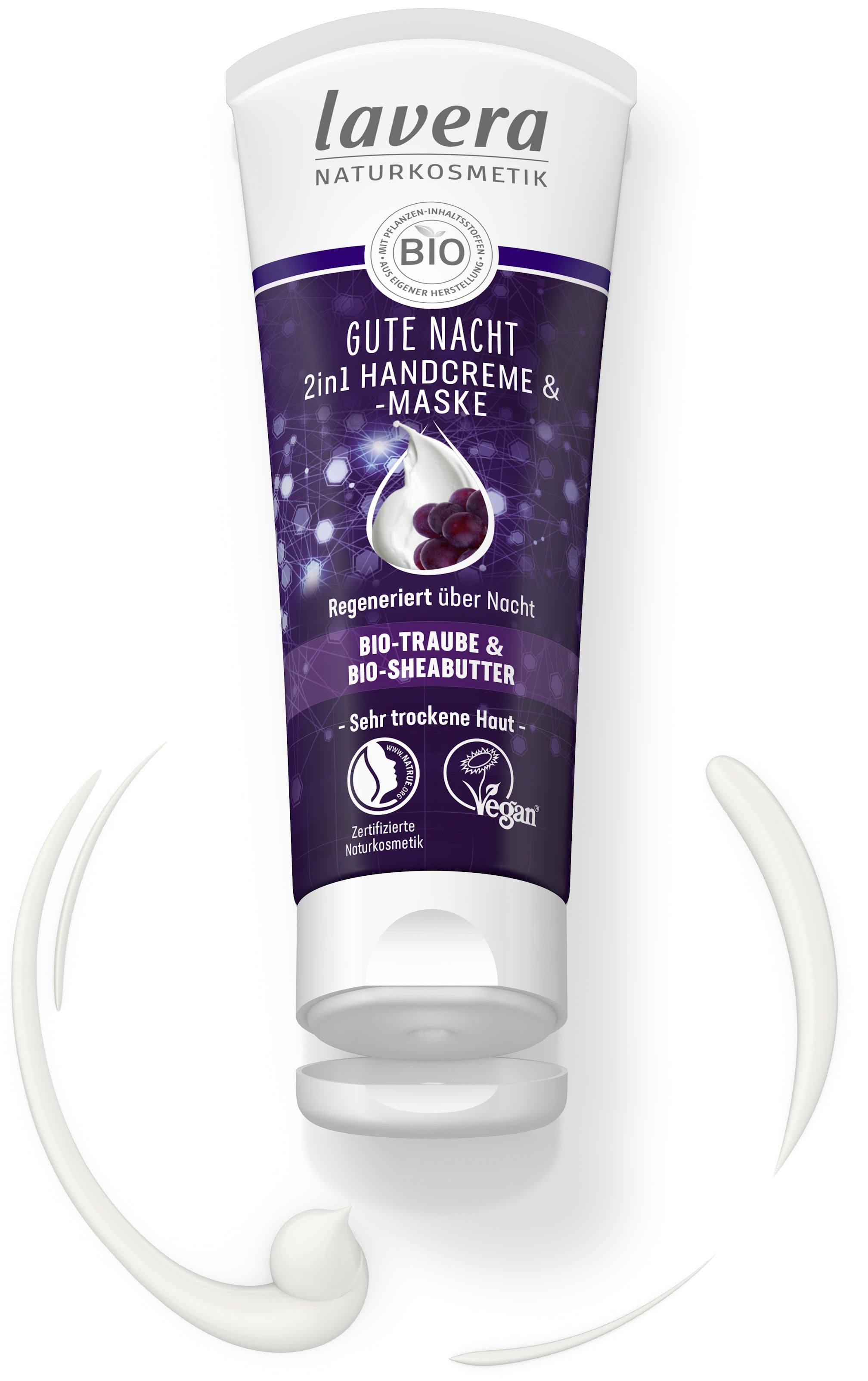 Gute Nacht 2in1 Handcreme & -maske