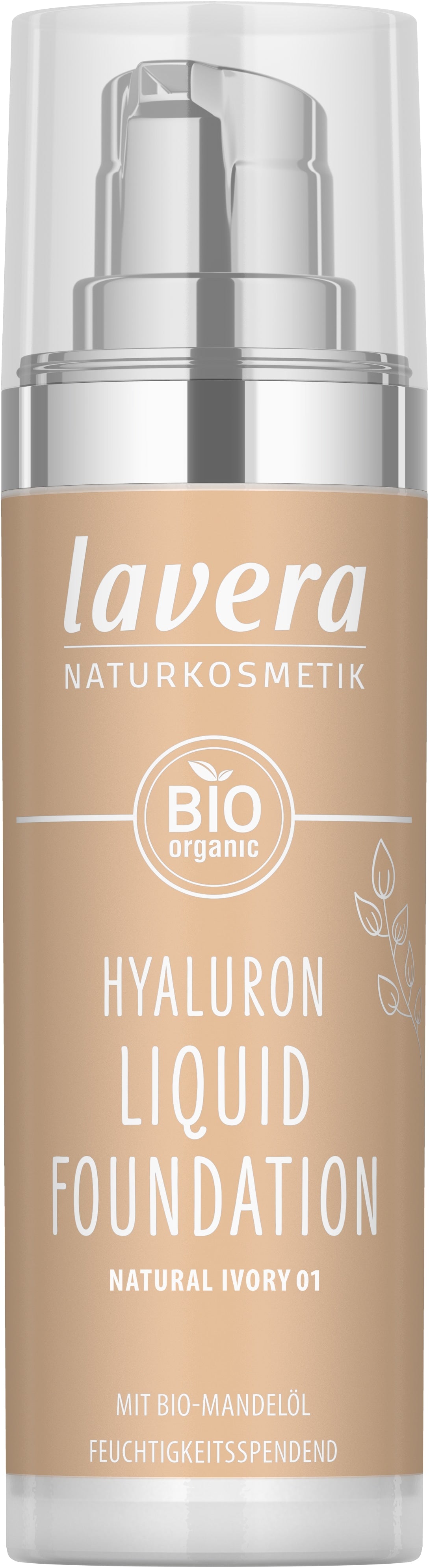 Hyaluron Liquid Foundation -Natural Ivory 01-