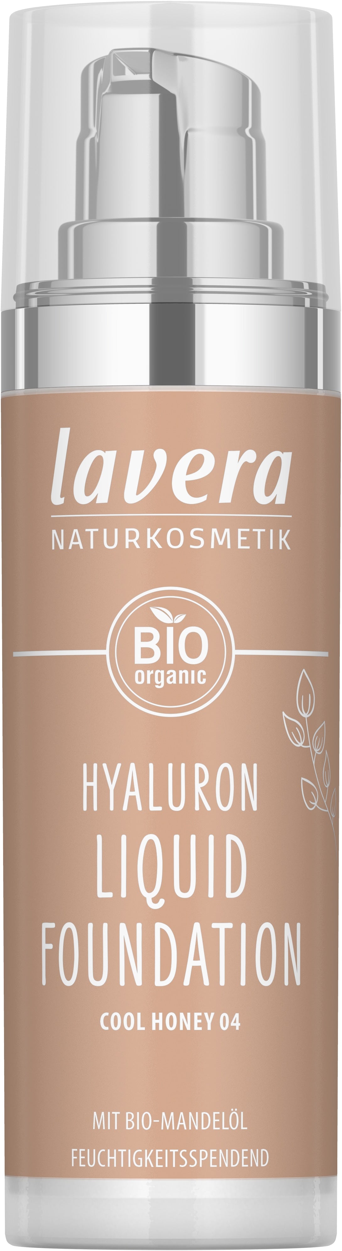 Hyaluron Liquid Foundation -Cool Honey 04-