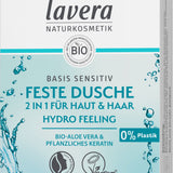 lavera – stała kostka do mycia 2 w 1 basis sensitive Hydro Feeling