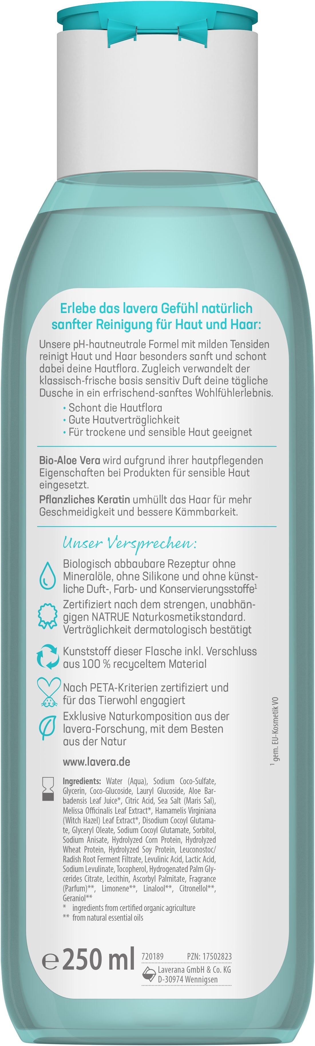 basis sensitive Pflegedusche 2in1
