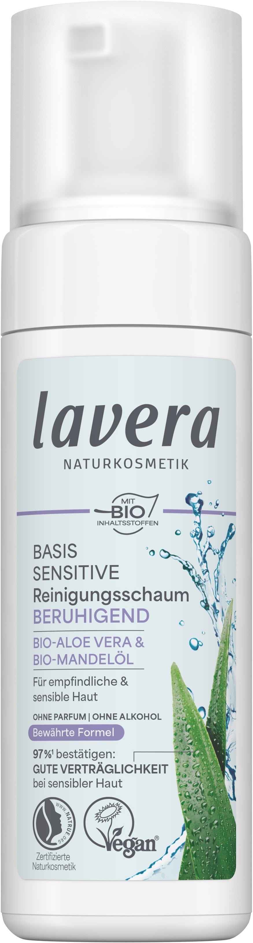 basis sensitive Reinigungsschaum