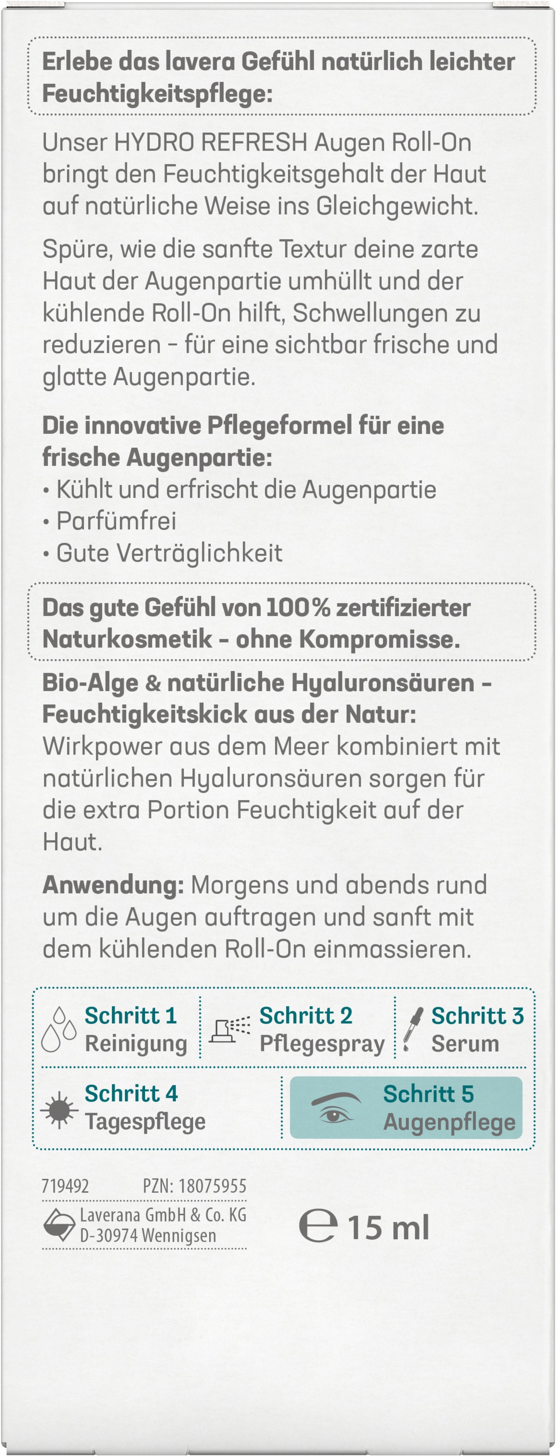 Hydro Refresh Augen Roll-On