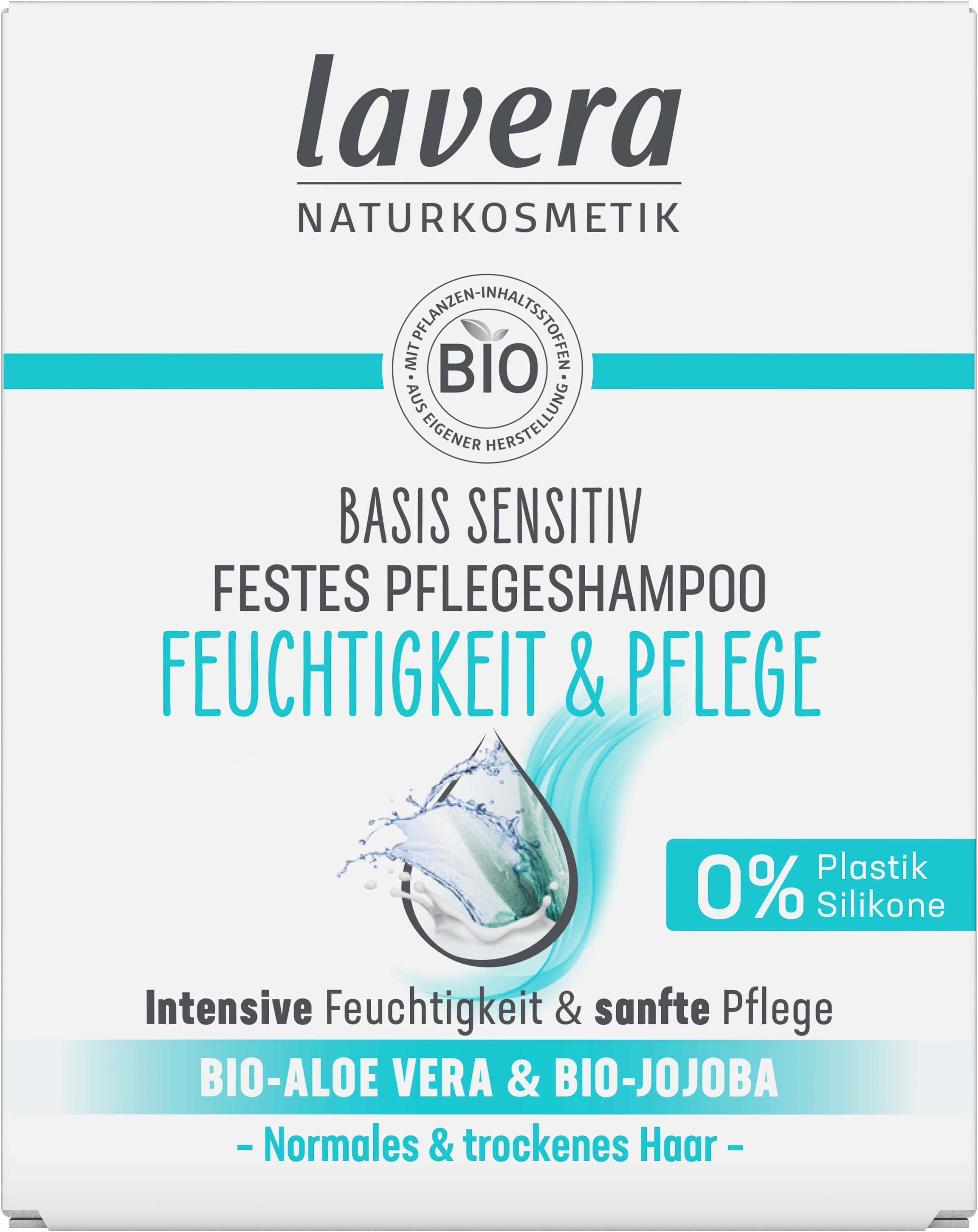 Festes Pflegeshampoo basis sensitive Feuchtigkeit & Pflege
