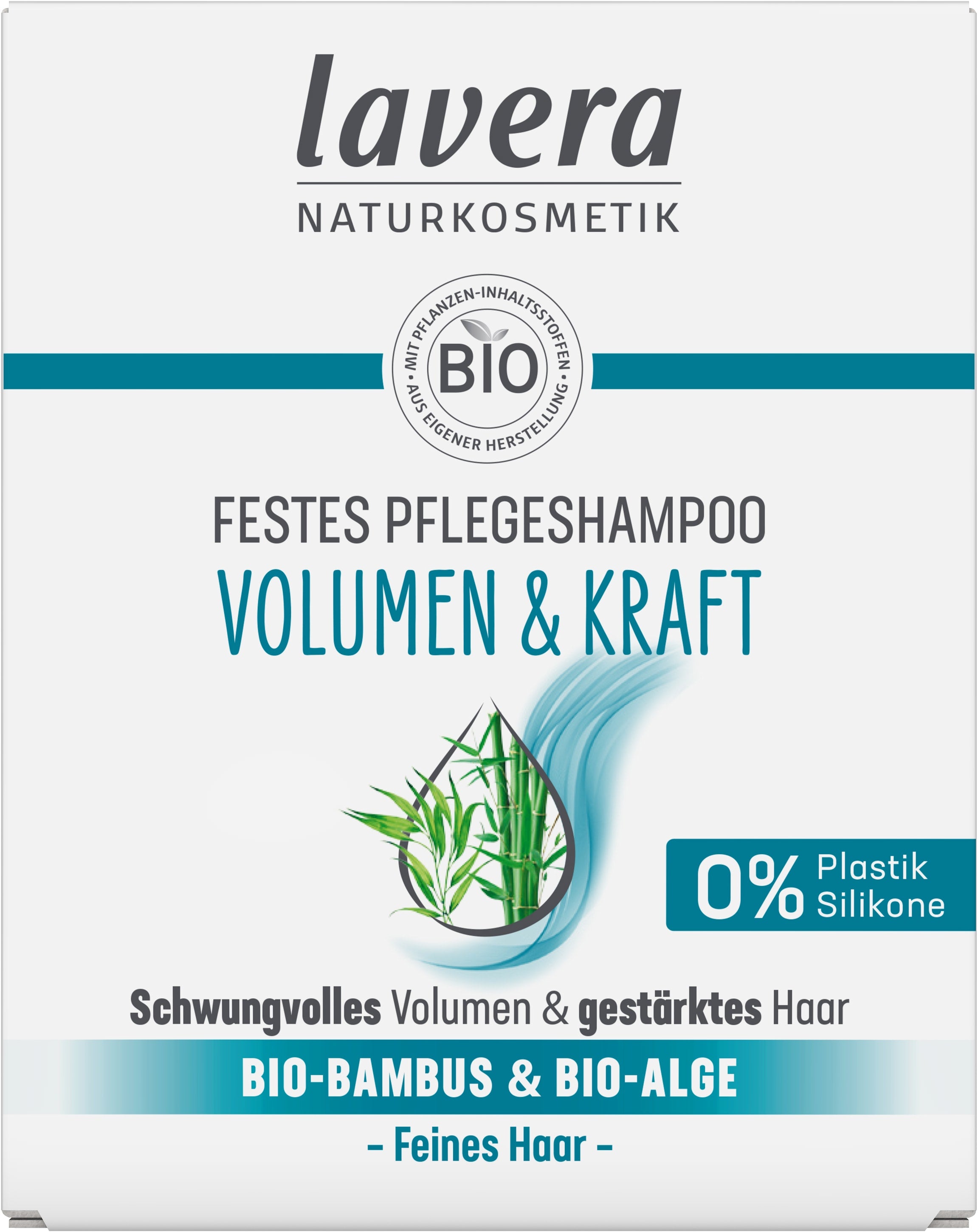 Festes Pflegeshampoo Volumen & Kraft