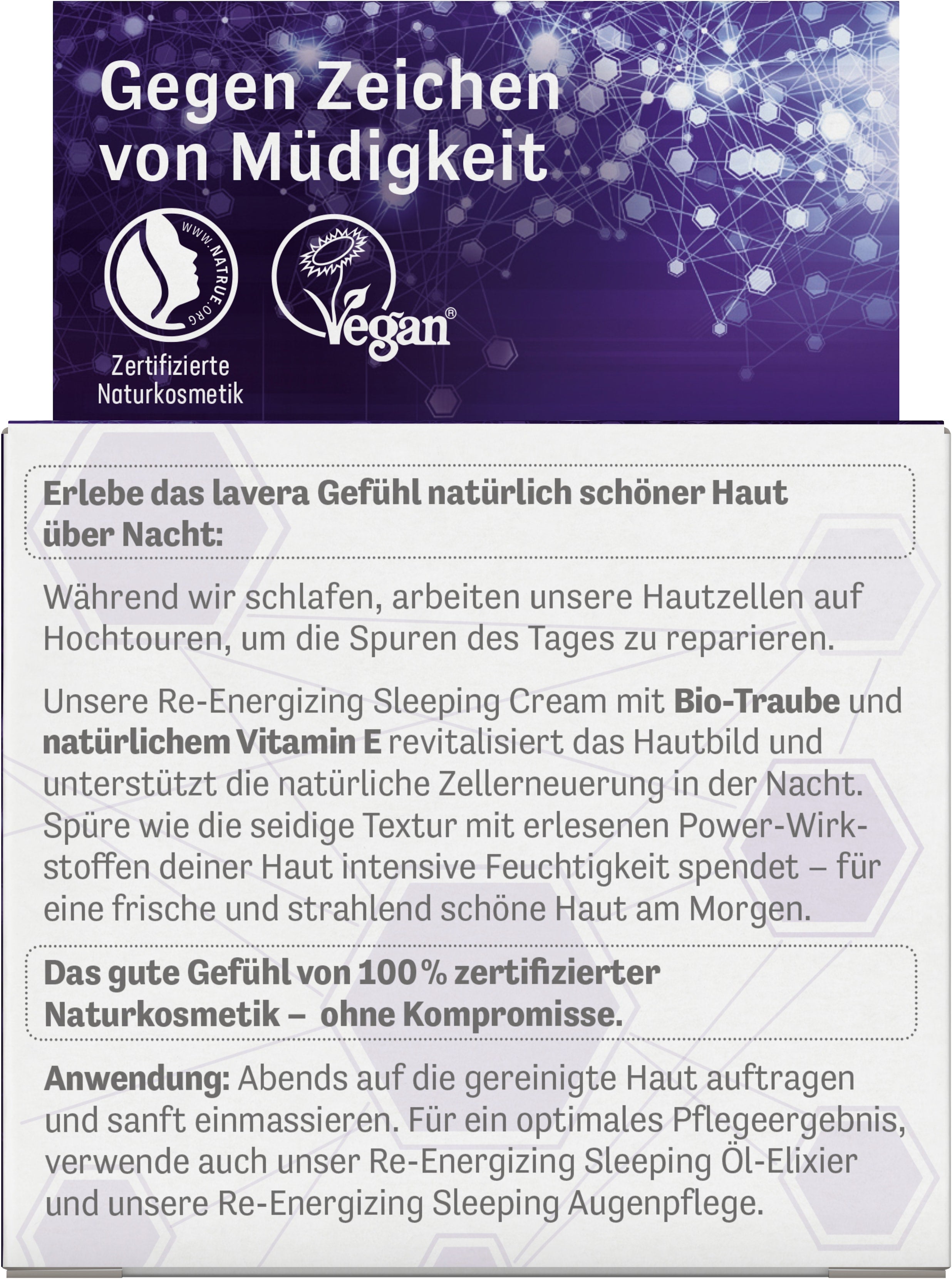 Re-Energizing Sleeping Cream