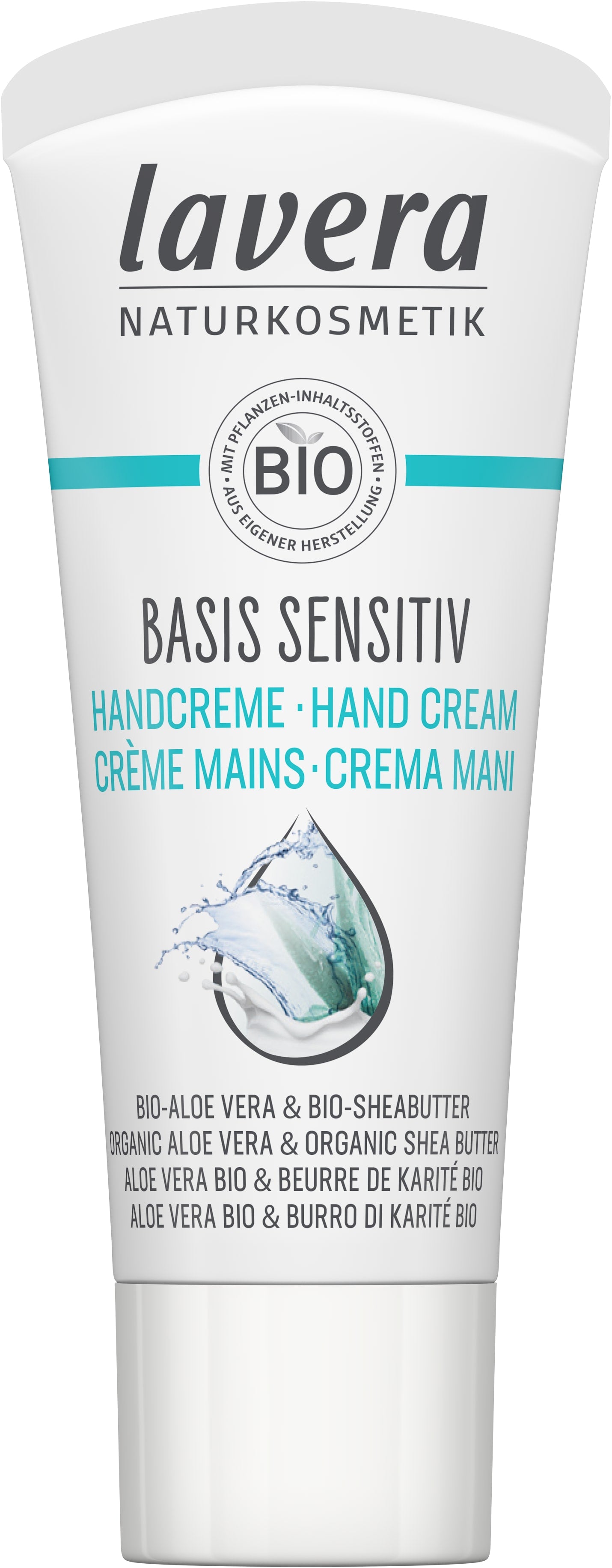 Reisegröße basis sensitive Handcreme
