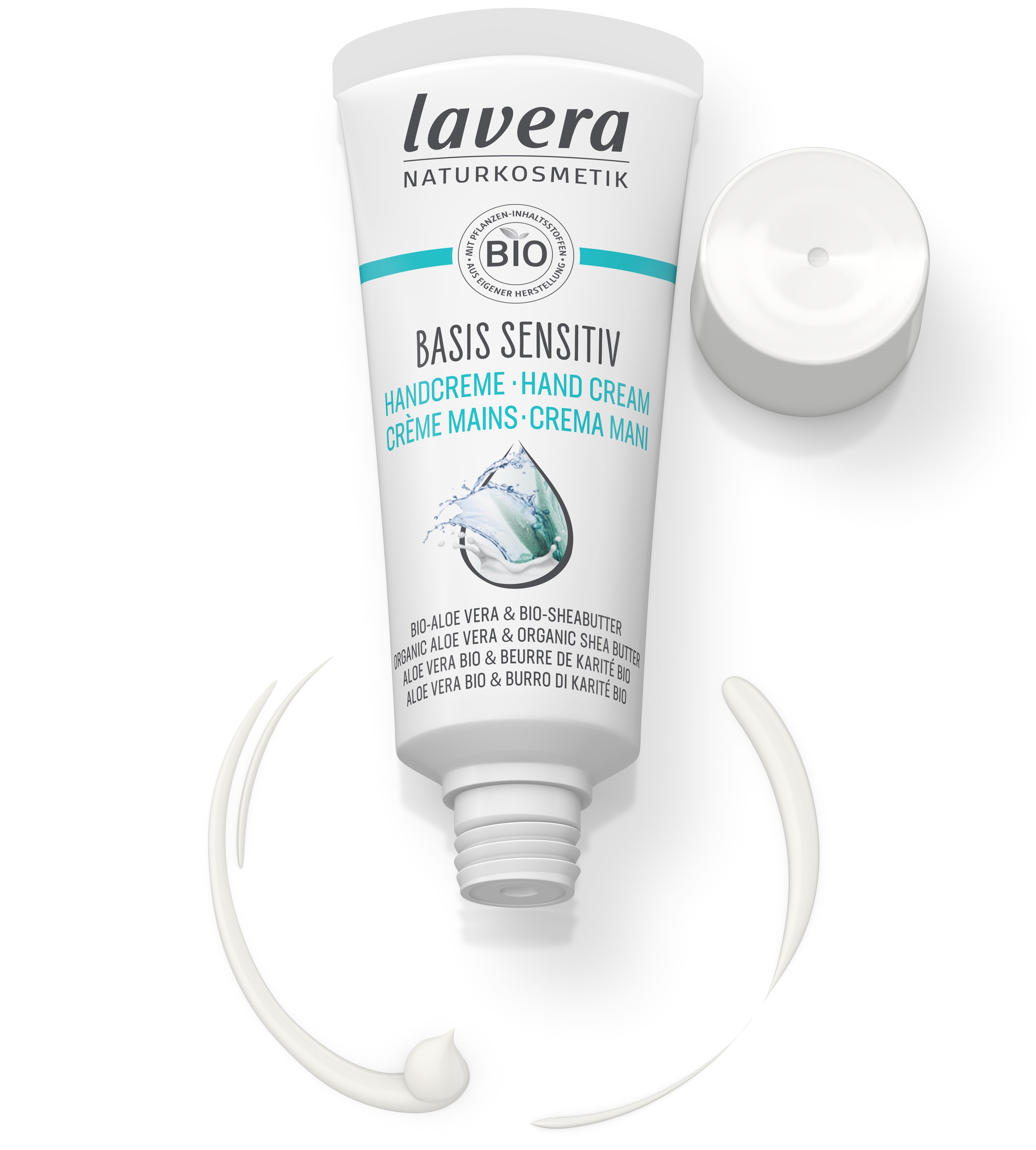 Reisegröße basis sensitive Handcreme