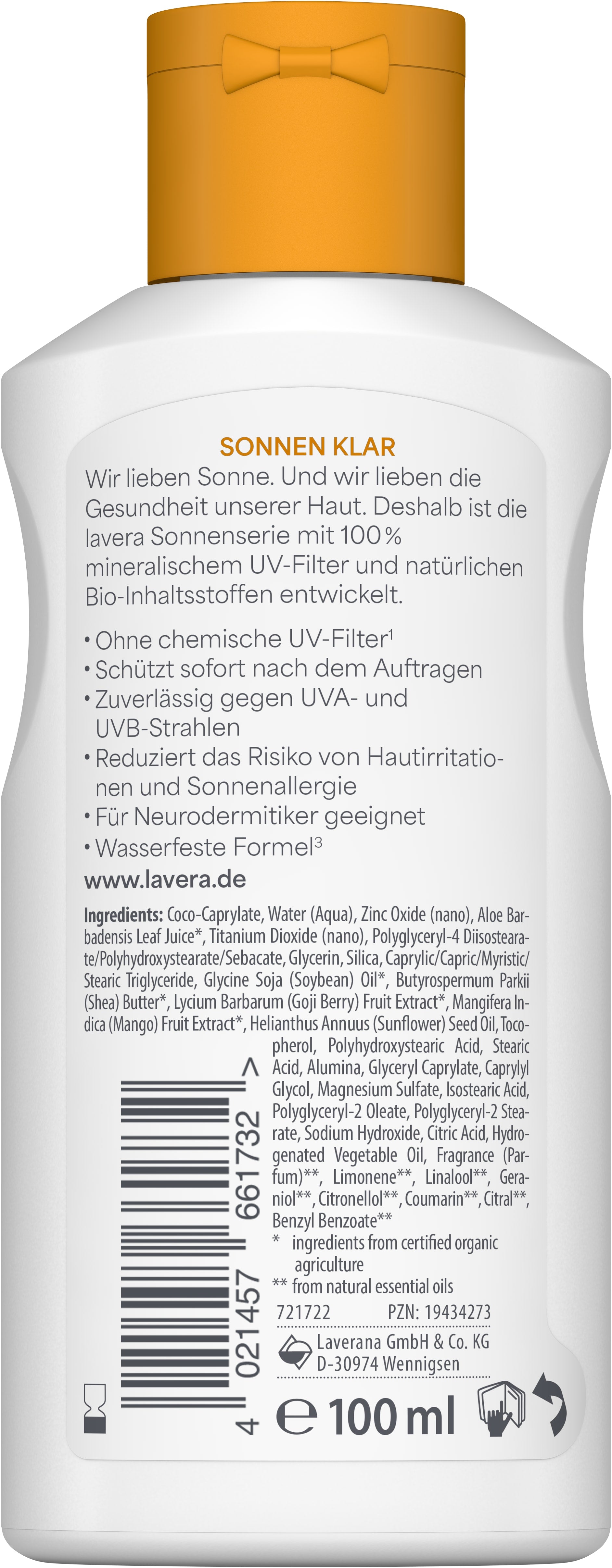 Sonnenlotion Sensitiv LSF 30