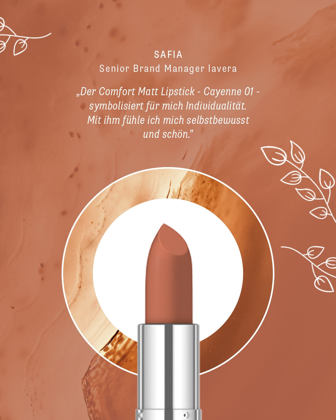 Comfort Matt Lipstick -Cayenne 01-