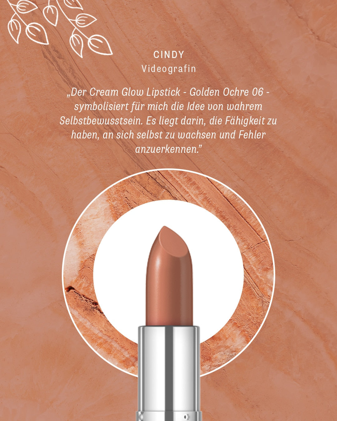 Cream Glow Lipstick -Golden Ochre 06-