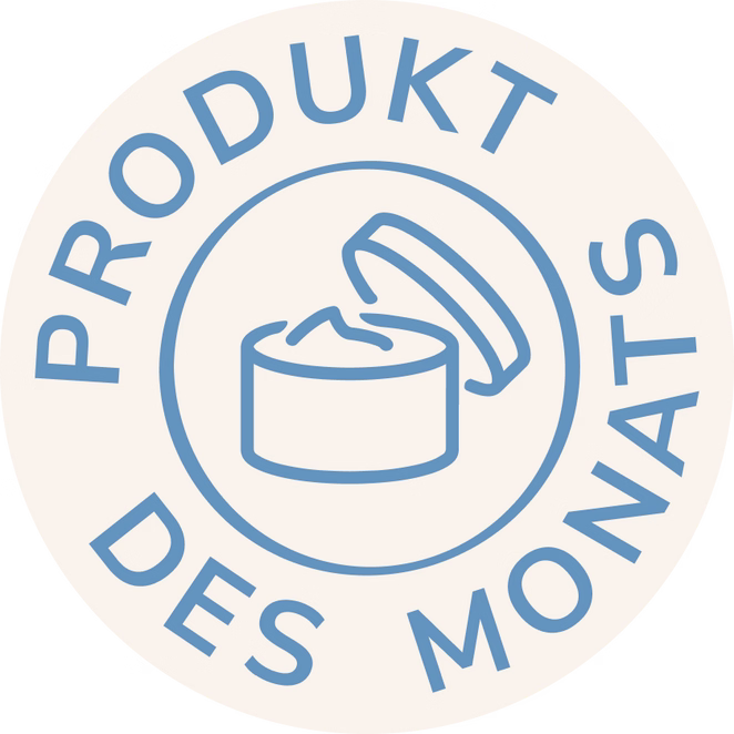 Badge des Produkts des Monats