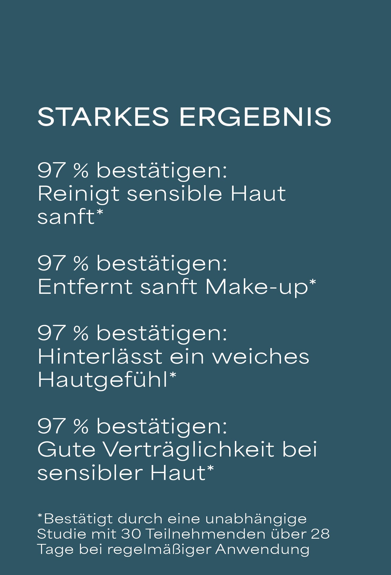 basis sensitive Reinigungsschaum