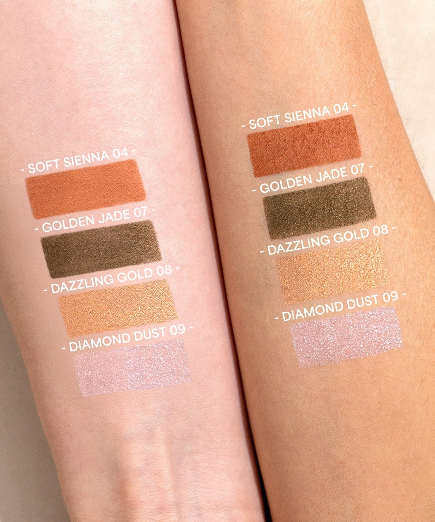 Signature Colour Eyeshadow -Dazzling Gold 08-