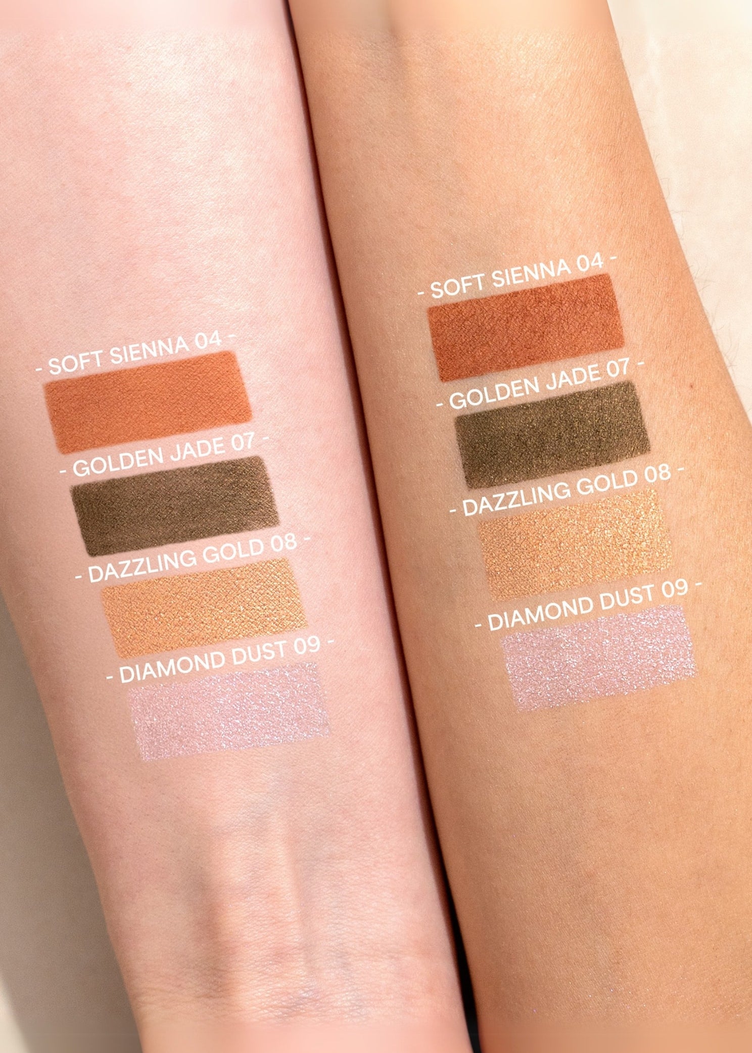 Signature Colour Eyeshadow -Dazzling Gold 08-