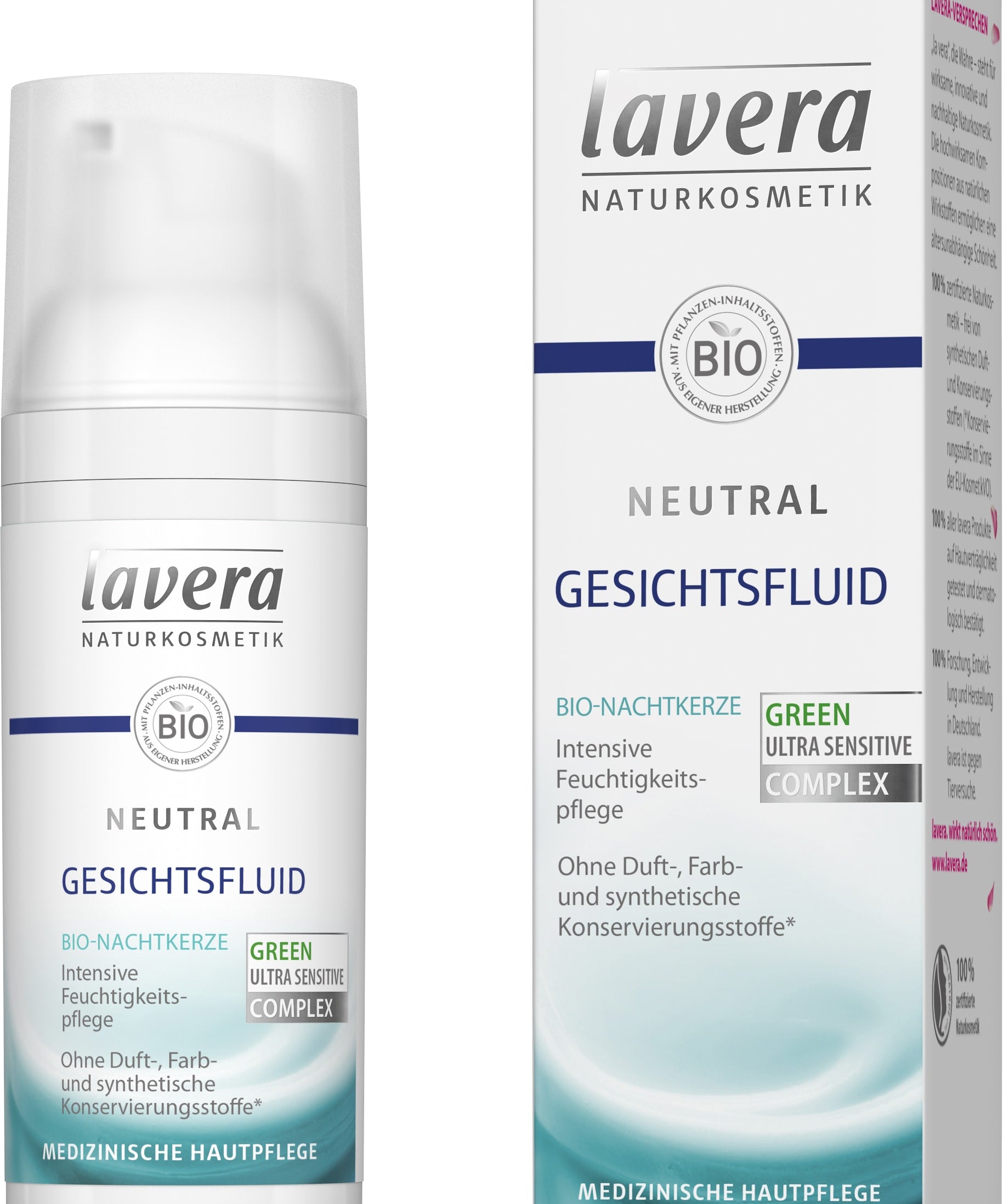 Neutral Gesichtsfluid