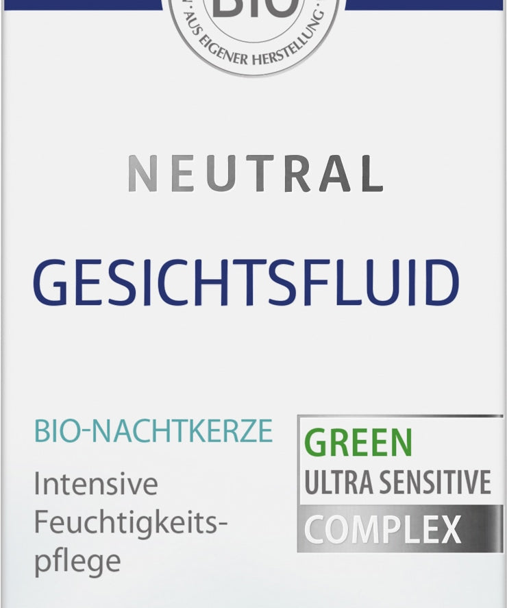 Neutral Gesichtsfluid