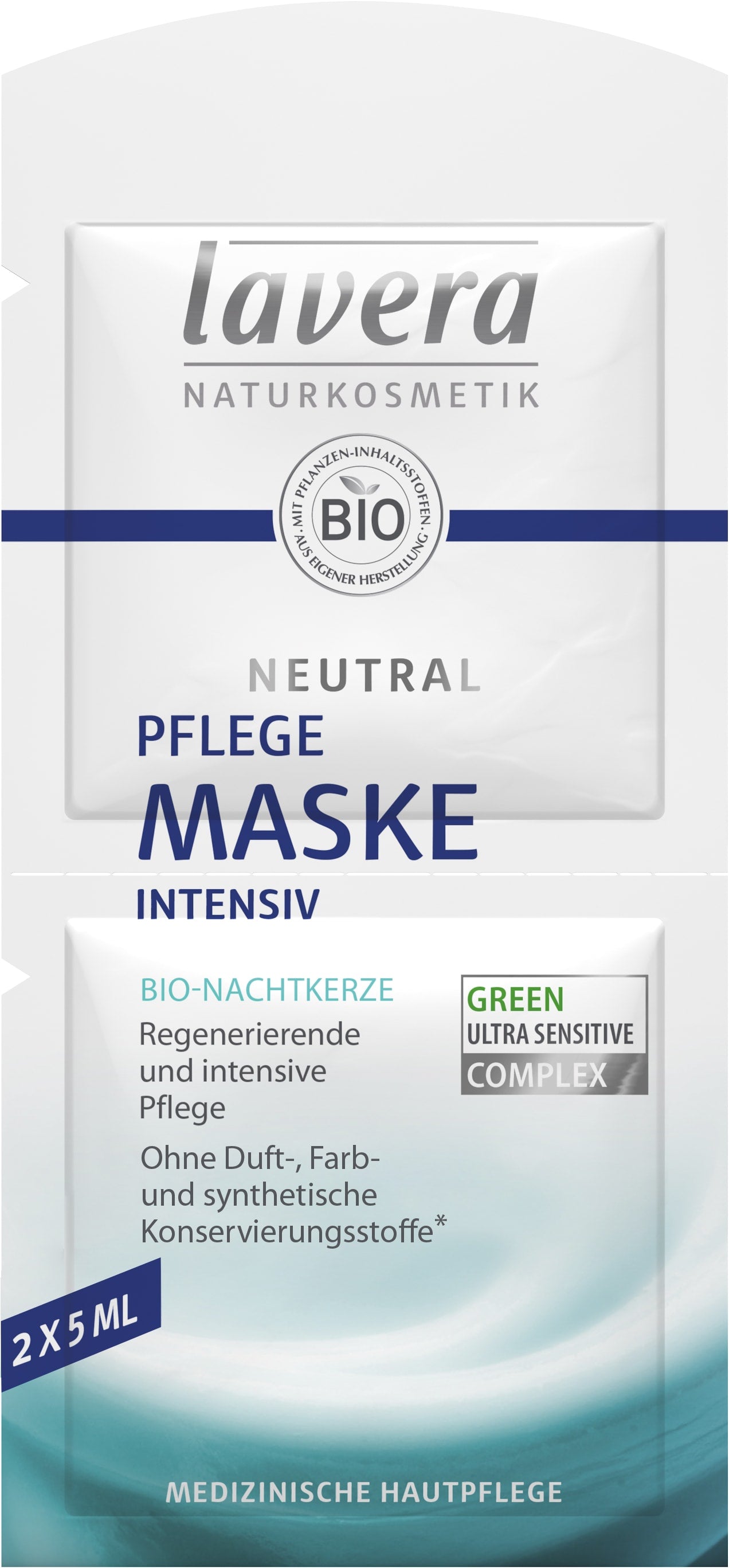 Neutral Pflege Maske