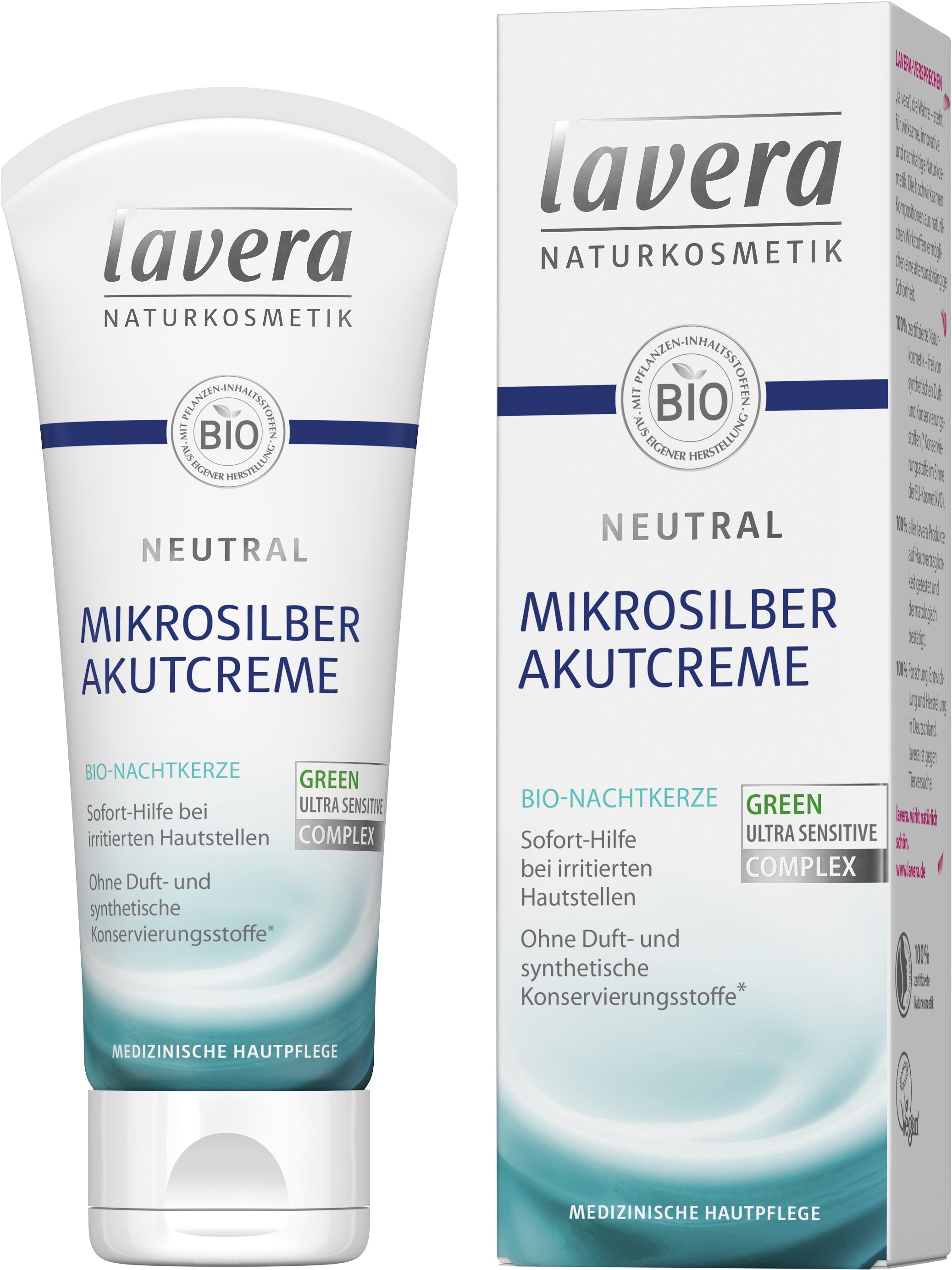 Neutral Mikrosilber Akutcreme