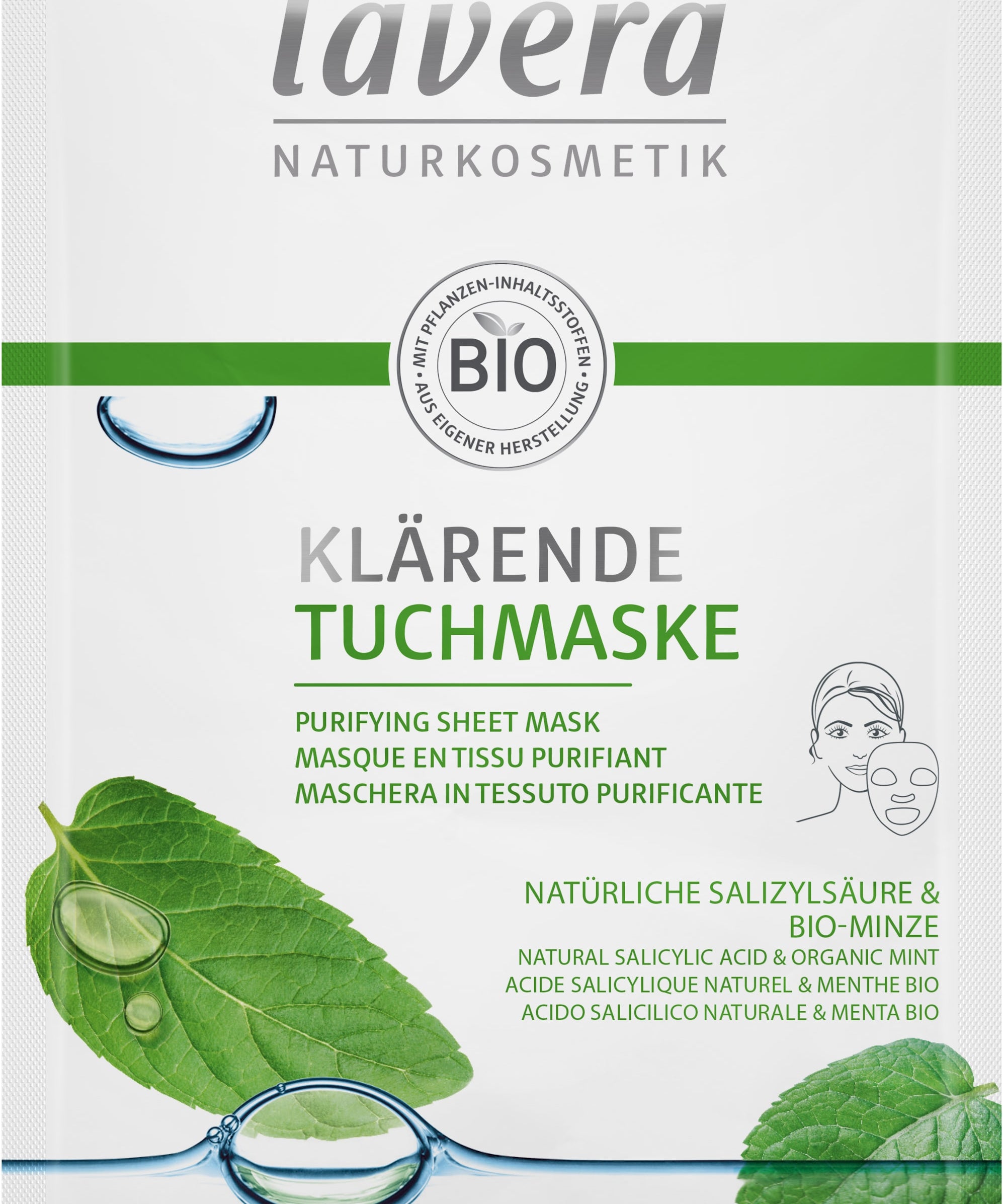 Oczyszczająca maska w płachcie