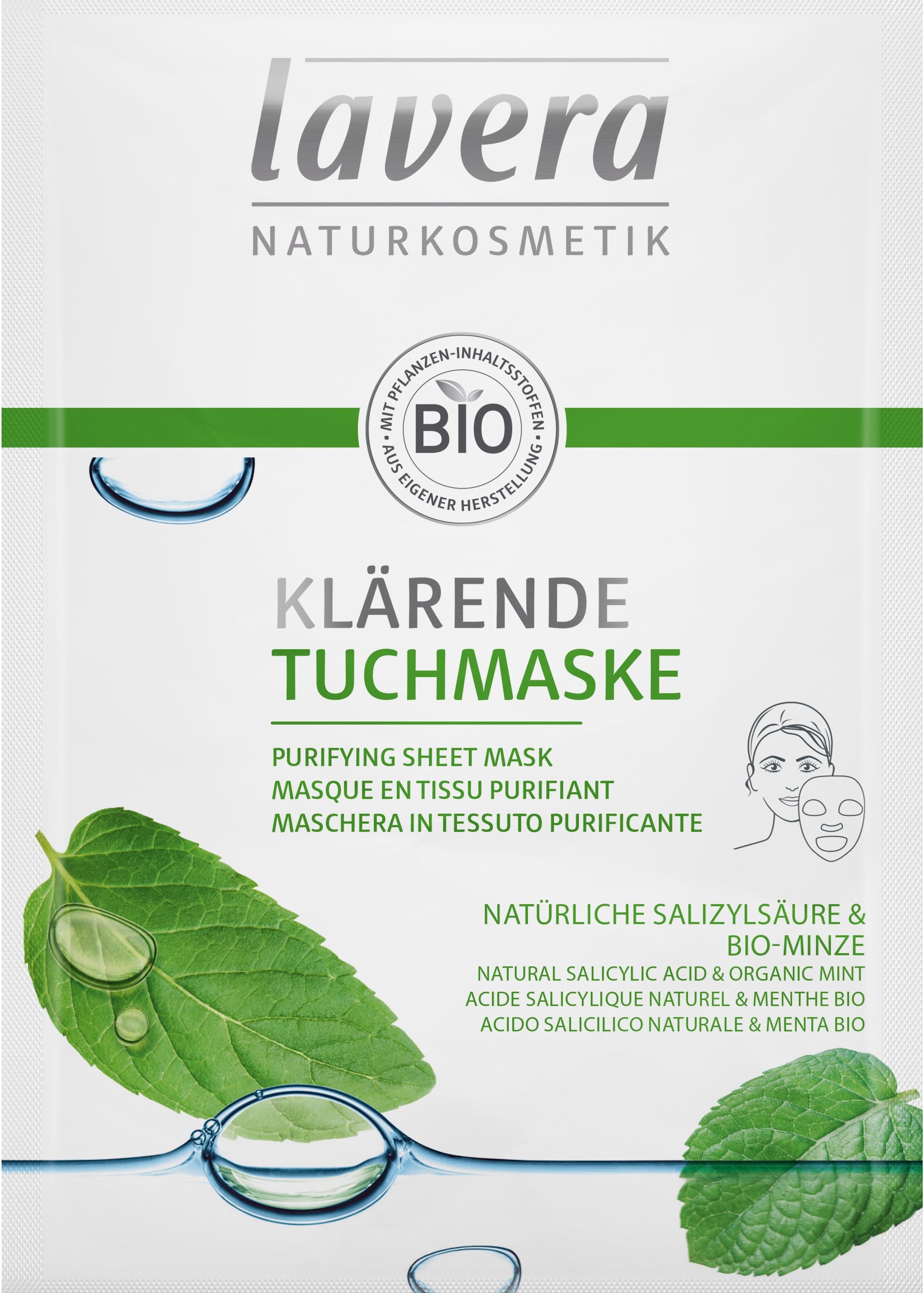 Klärende Tuchmaske