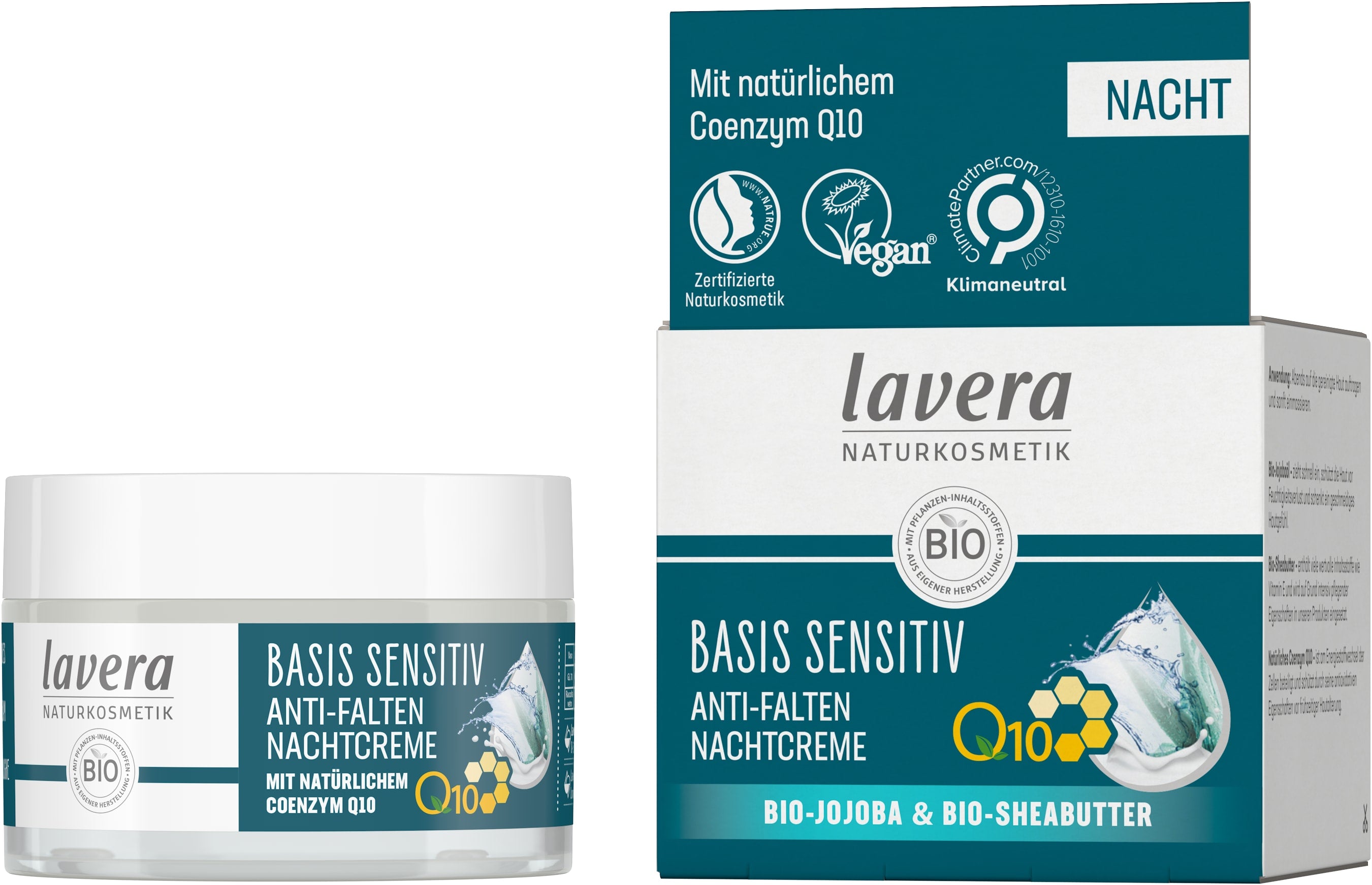 basis sensitiv przeciwzmarszczkowy krem na noc Q10