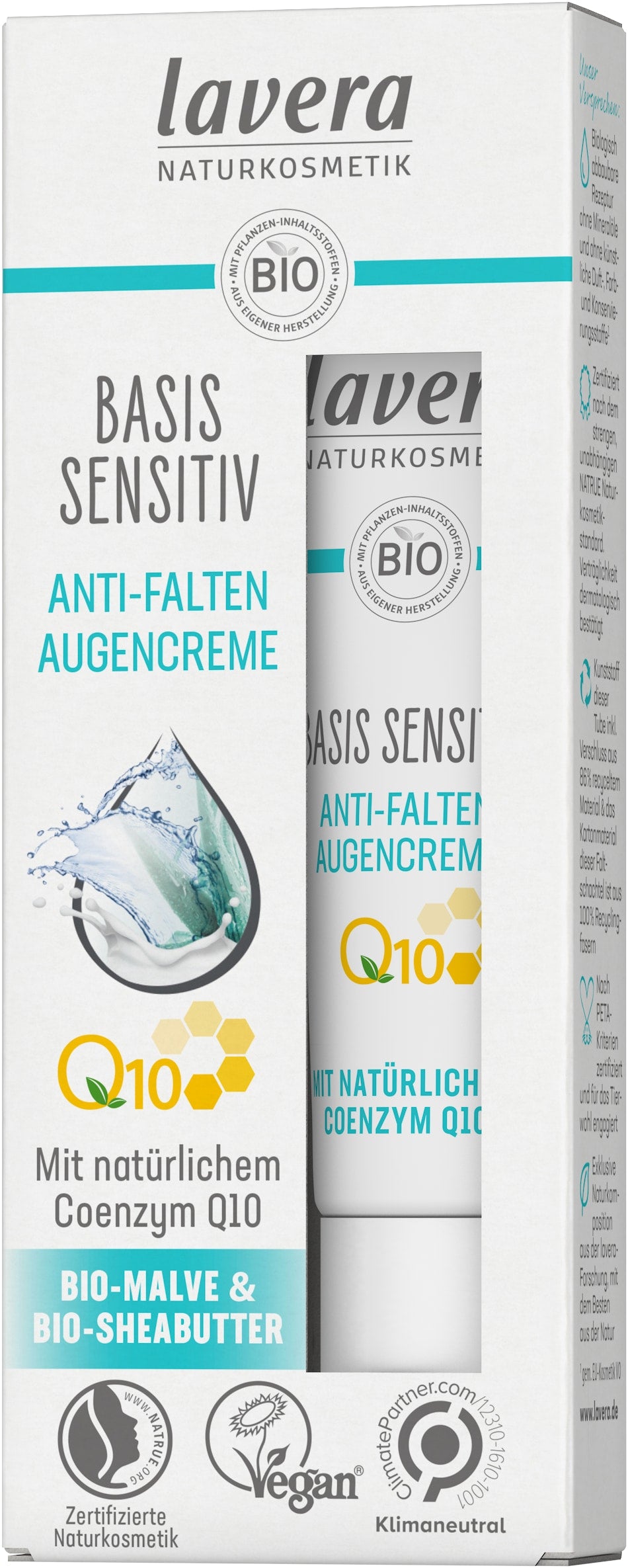 basis sensitiv Anti-Falten Augencreme Q10