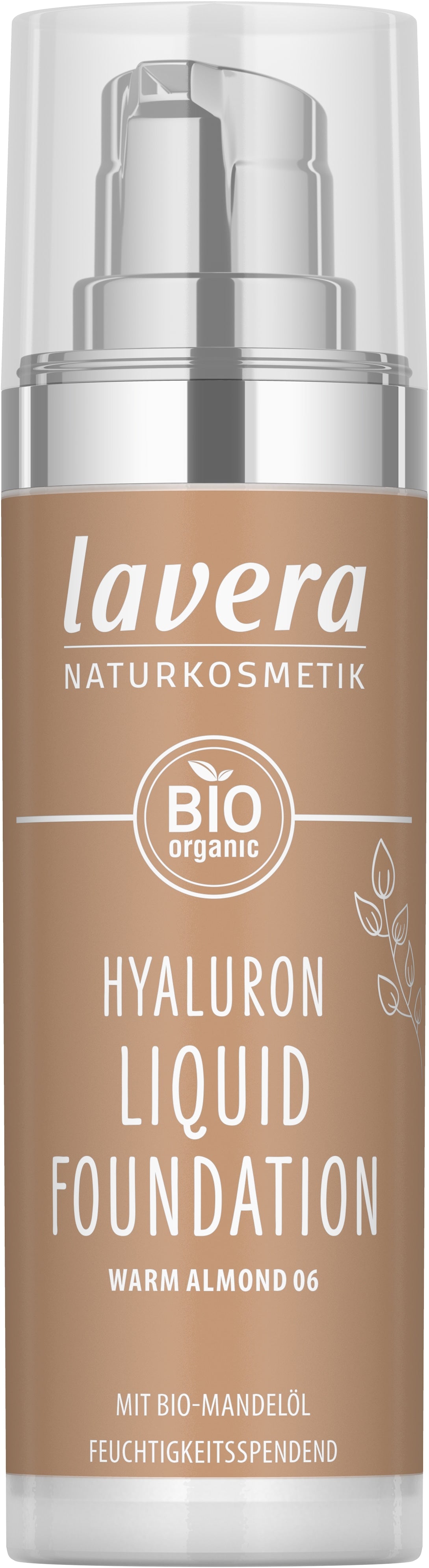 Hyaluron Liquid Foundation -Warm Almond 06-