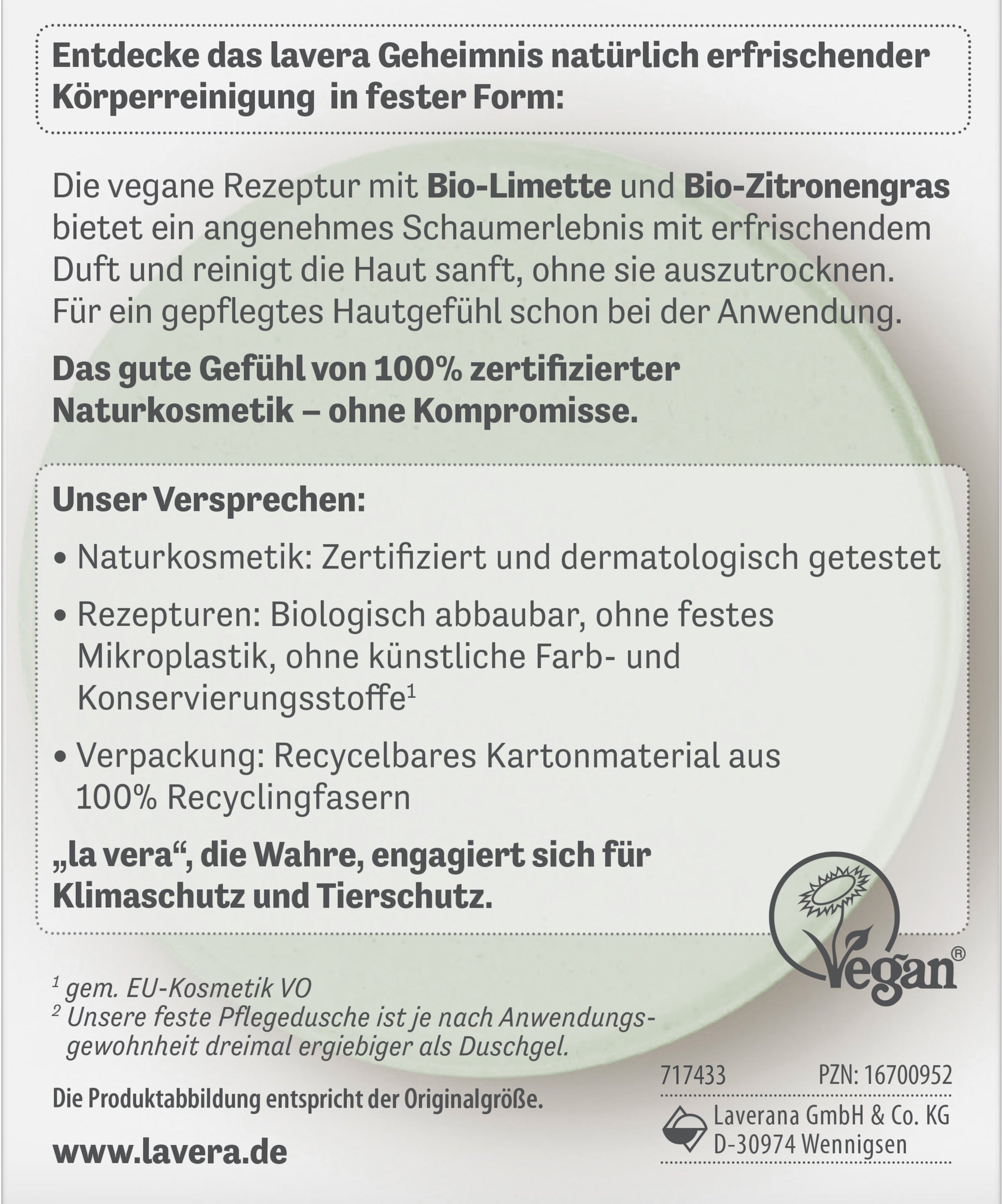 Feste Pflegedusche Happy Freshness