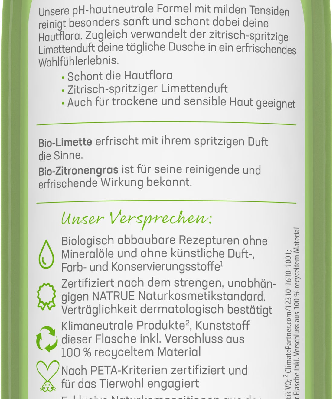 Pflegedusche Erfrischend
