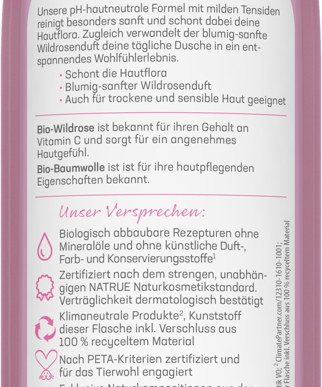Pflegedusche Verwöhnend