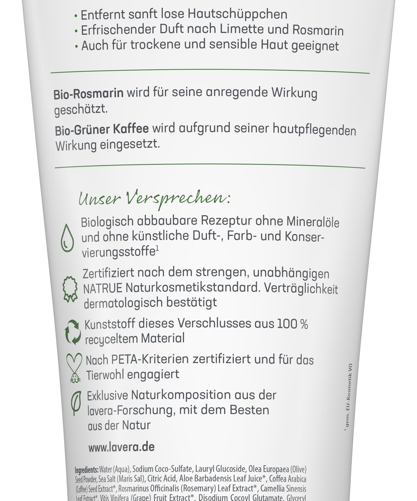 Dusch-Peeling