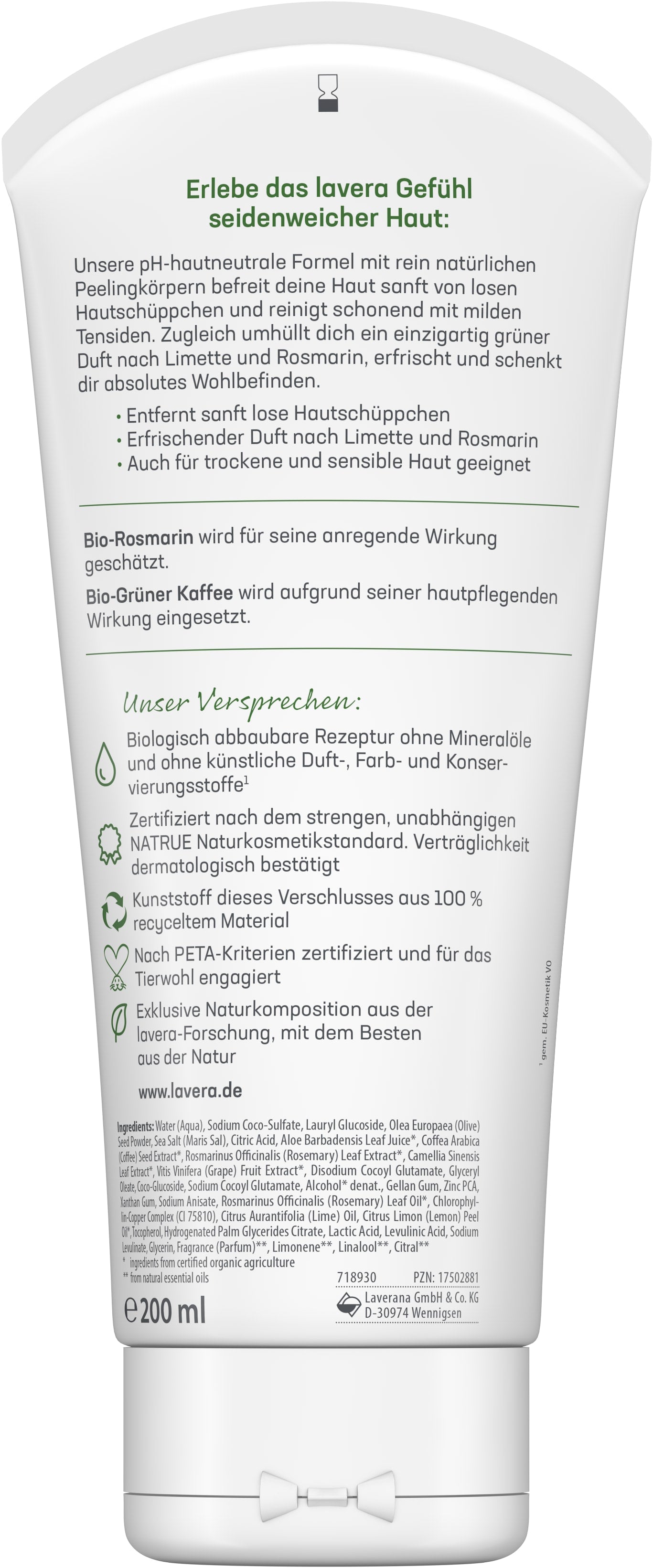 Dusch-Peeling